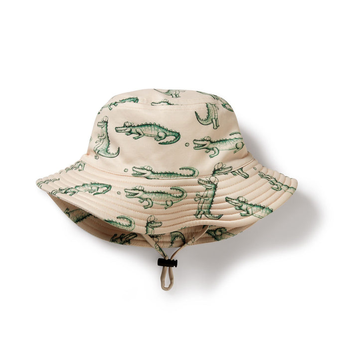 wilson + frenchy Little Croc Swim Sun Hat