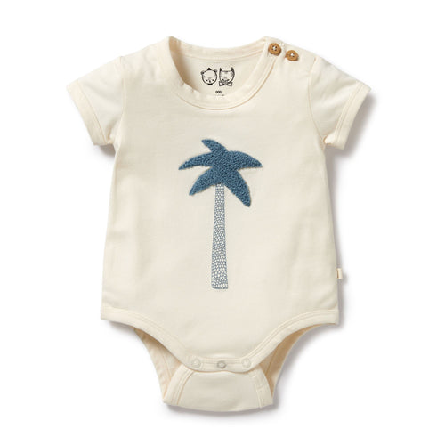 wilson + frenchy Organic Bodysuit - Palm