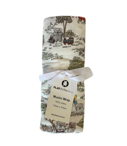 FLATOUTbear Muslin | Toile de Jouy