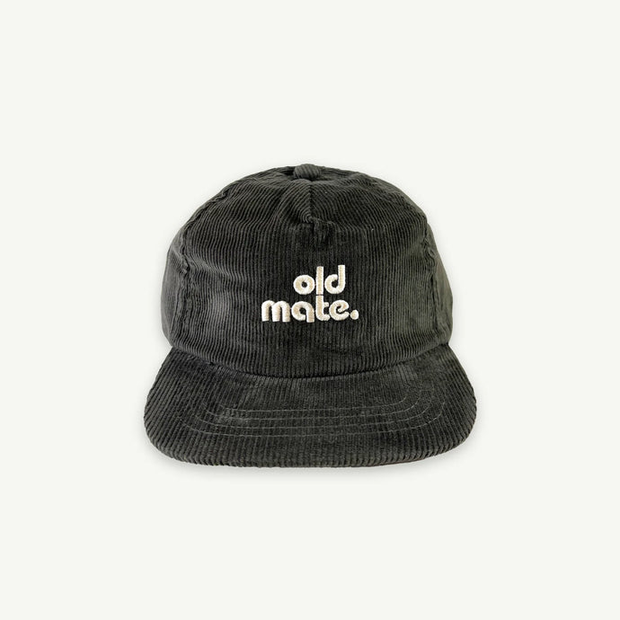 Old Mate Cord Adult Cap - Khaki