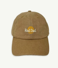 Load image into Gallery viewer, Rad Dad Washed Baseball Cap - Desert Sand