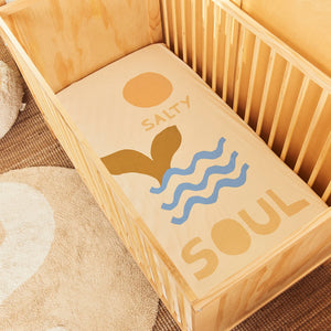 Salty Soul Cot Sheet