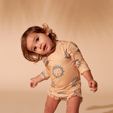 Load image into Gallery viewer, wilson + frenchy Shine on Me Rashie Swim Set *INC Swim Hat