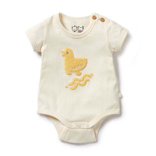 wilson + frenchy Organic Bodysuit - Quack Quack