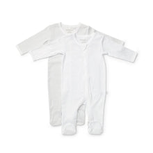Load image into Gallery viewer, Marquise 2 PACK Zipsuit | Grey Stripe Spot