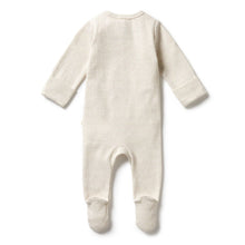 Load image into Gallery viewer, wilson + frenchy Organic Stripe Rib Zipsuit - assorted