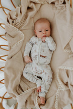 Load image into Gallery viewer, confetti kidz Bamboo Zipsuit | Magic Ocean