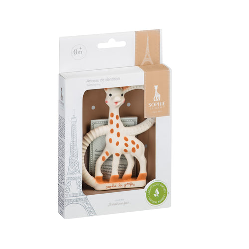 Sophie So Pure Teething Ring - www.bebebits.com.au