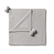 Load image into Gallery viewer, W+F Knitted Jacquard Blanket - Assorted Colours