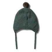 W+F Knitted Cable Bonnet - assorted colours