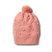 Load image into Gallery viewer, W+F Knitted Spot Jacquard Hat - assorted colours