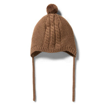 Load image into Gallery viewer, wilson + frenchy Knitted Cable Bonnet