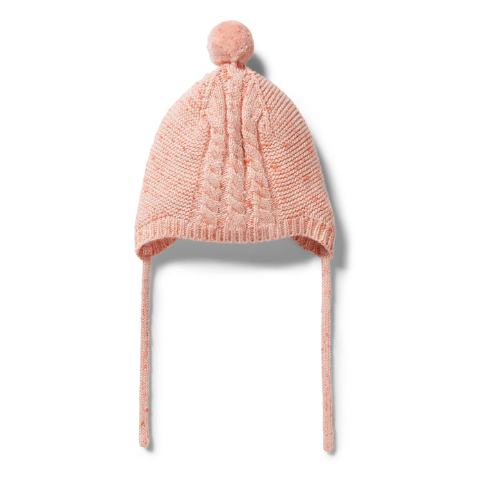 wilson + frenchy Knitted Cable Bonnet