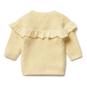 wilson + frenchy Knitted Ruffle Jumper