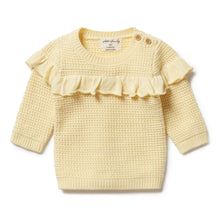 Load image into Gallery viewer, wilson + frenchy Knitted Ruffle Jumper