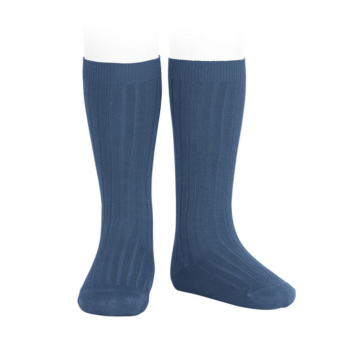 Cóndor Ribbed Knee High Socks