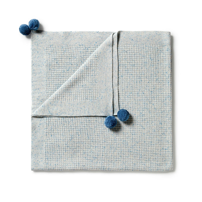 wilson + frenchy Knitted Fleck Blanket