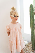 Load image into Gallery viewer, Walnut Daisy Dress Pink Salt