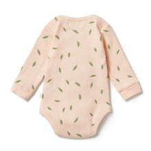 Load image into Gallery viewer, wilson + frenchy Organic Rib Envelope Bodysuit