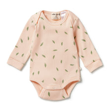 Load image into Gallery viewer, wilson + frenchy Organic Rib Envelope Bodysuit