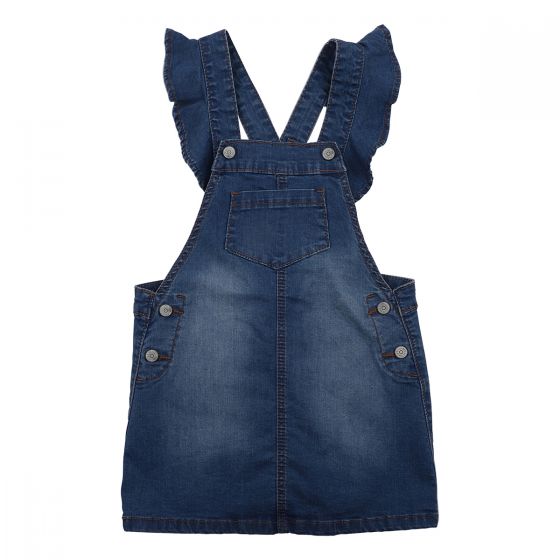 fox & finch Denim Pinafore