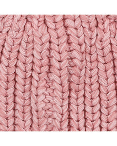 fox & finch Pink Rib Beanie