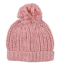 Load image into Gallery viewer, fox &amp; finch Pink Rib Beanie