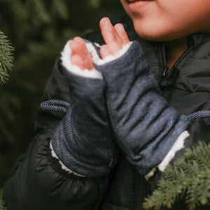 Bedhead Fleecy Fingerless Kids Mittens