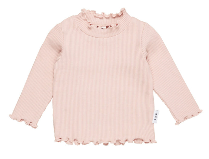 HUXBABY Rose Rib Skivvy