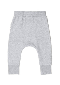 HUXBABY B-Ball Bear Knee Drop Crotch Pant