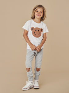 HUXBABY B-Ball Bear Knee Drop Crotch Pant