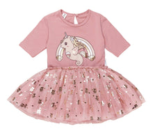 Load image into Gallery viewer, HUXBABY Rainbow Seacorn Ballet Dress 2-5YRS