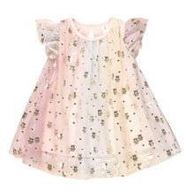 Load image into Gallery viewer, HUXBABY Angel Bear Flutter Sleeve Dress