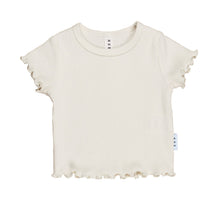 Load image into Gallery viewer, HUXBABY Almond Milk Rib Tee