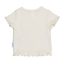 Load image into Gallery viewer, HUXBABY Almond Milk Rib Tee