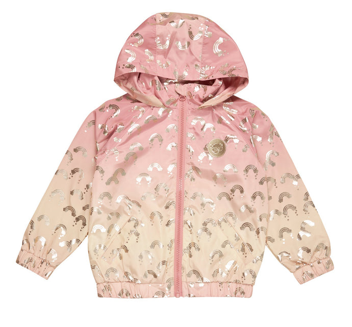 HUXBABY Raining Hearts Rain Jacket