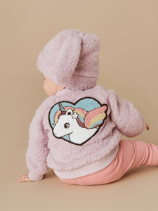 HUXBABY Bunny Fur Beanie - Lavender