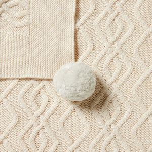 wilson + frenchy Knitted Cable Blanket