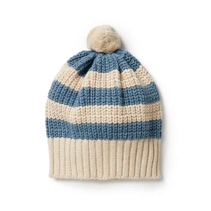 wilson + frenchy Knitted Stripe Beanie - assorted