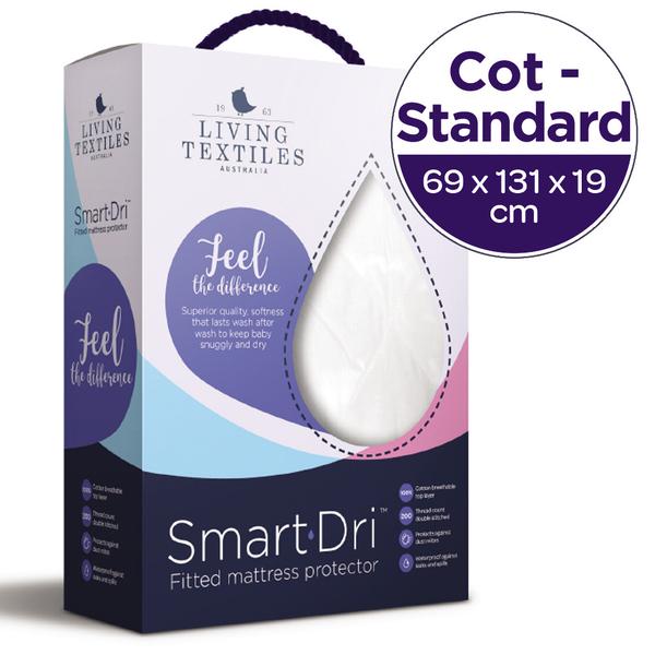 Smart Dri Cot Mattress Protector - www.bebebits.com.au
