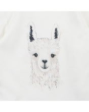 Load image into Gallery viewer, Bébé Llama Face Bodysuit