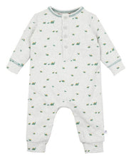 Load image into Gallery viewer, fox &amp; finch Mini Dino Henley Romper