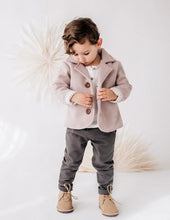 Load image into Gallery viewer, Karibou Noah Boys Wool Blend Cropped Overcoat