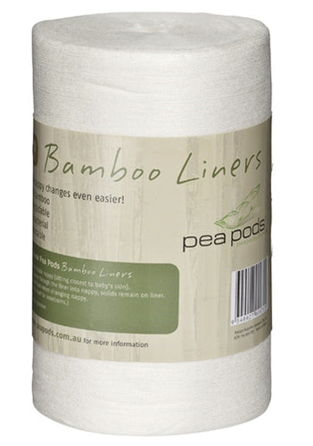 Pea Pods Disposable Bamboo Liners - www.bebebits.com.au