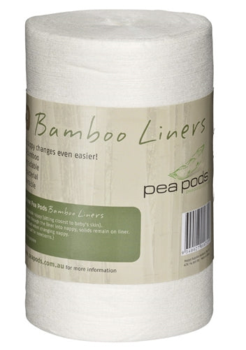 Pea Pods Disposable Bamboo Liners - www.bebebits.com.au