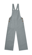 Load image into Gallery viewer, Rylee + Cru wide leg overall || dusty blue + rose