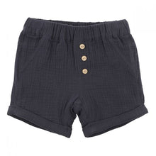 Load image into Gallery viewer, fox &amp; finch Charcoal Crinkle Shorts