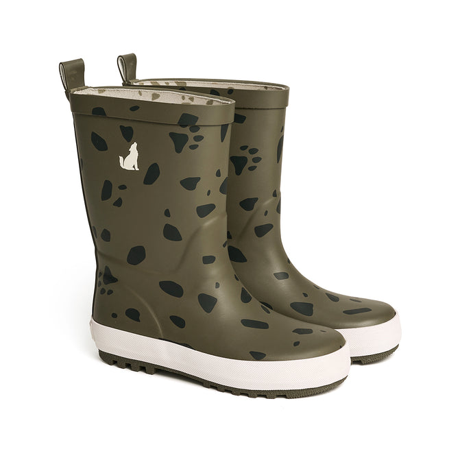 CRYWOLF Rain Boots - Khaki Stones