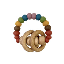 Load image into Gallery viewer, Nature Bubz RAINBOW Rattle Teether