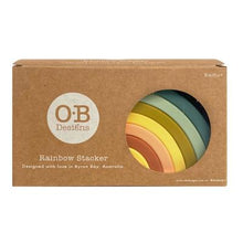 Load image into Gallery viewer, O.B Designs Silicone Rainbow Stacker
